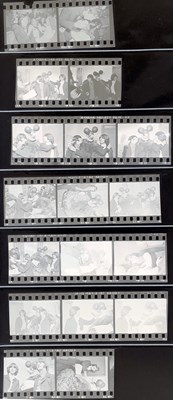 Lot 358 - THE MONTY FRESCO COLLECTION - THE BEATLES - YELLOW SUBMARINE PREMIERE - NEGATIVES WITH COPYRIGHT.