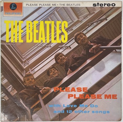 Lot 321 - THE BEATLES - A FULLY SIGNED COPY OF 'PLEASE PLEASE ME'.