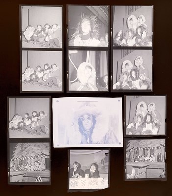 Lot 364 - THE MONTY FRESCO COLLECTION - THE BEATLES - HAMMERSMITH ODEON, 23RD DECEMBER 1964 - NEGATIVES WITH COPYRIGHT.