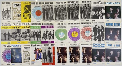 Lot 201 - THE BEATLES - COLLECTION OF SWEDISH SHEET MUSIC.