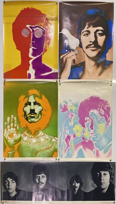Lot 311 - THE BEATLES - A FULL SET OF DAILY EXPRESS PRINTS BY RICHARD AVEDON. ﻿
