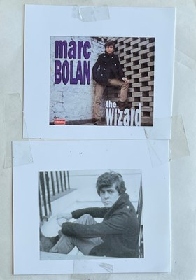 Lot 252 - MARC BOLAN SIGNED AUTOGRAPH BOOK PAGE....