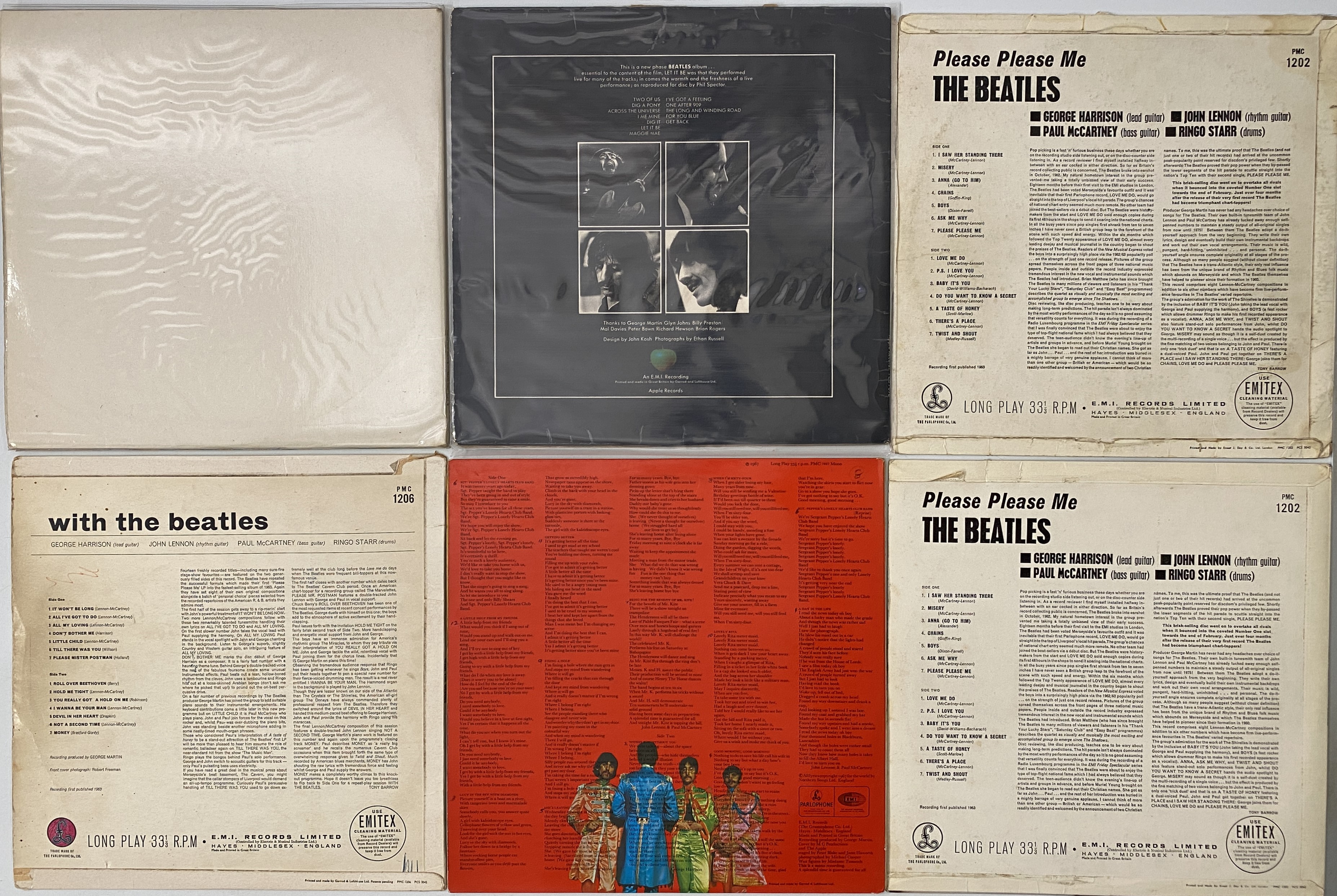 Lot 18 - THE BEATLES - LP COLLECTORS PACK