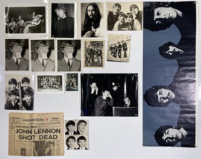 Lot 208 - THE BEATLES - PHOTOGRAPHS AND POSTERS INC RICHARD AVEDON.