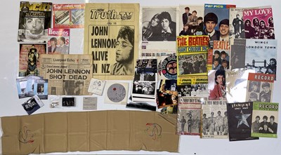 Lot 215 - THE BEATLES - MEMORABILIA COLLECTION.