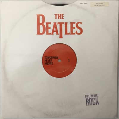 Lot 32 - THE BEATLES - TOMORROW NEVER KNOWS LP (2012 APPLE RECORDS PROMO)