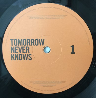Lot 32 - THE BEATLES - TOMORROW NEVER KNOWS LP (2012 APPLE RECORDS PROMO)