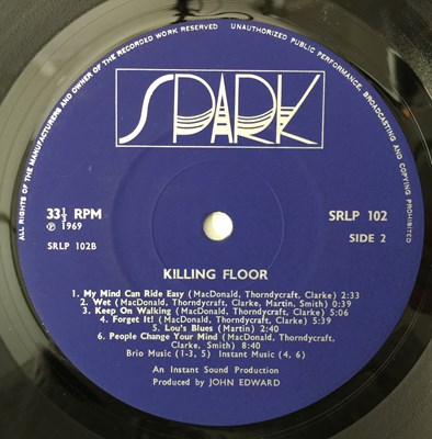 Lot 137 - KILLING FLOOR - KILLING FLOOR LP (UK STEREO ORIGINAL - SPARK SRLP 102)
