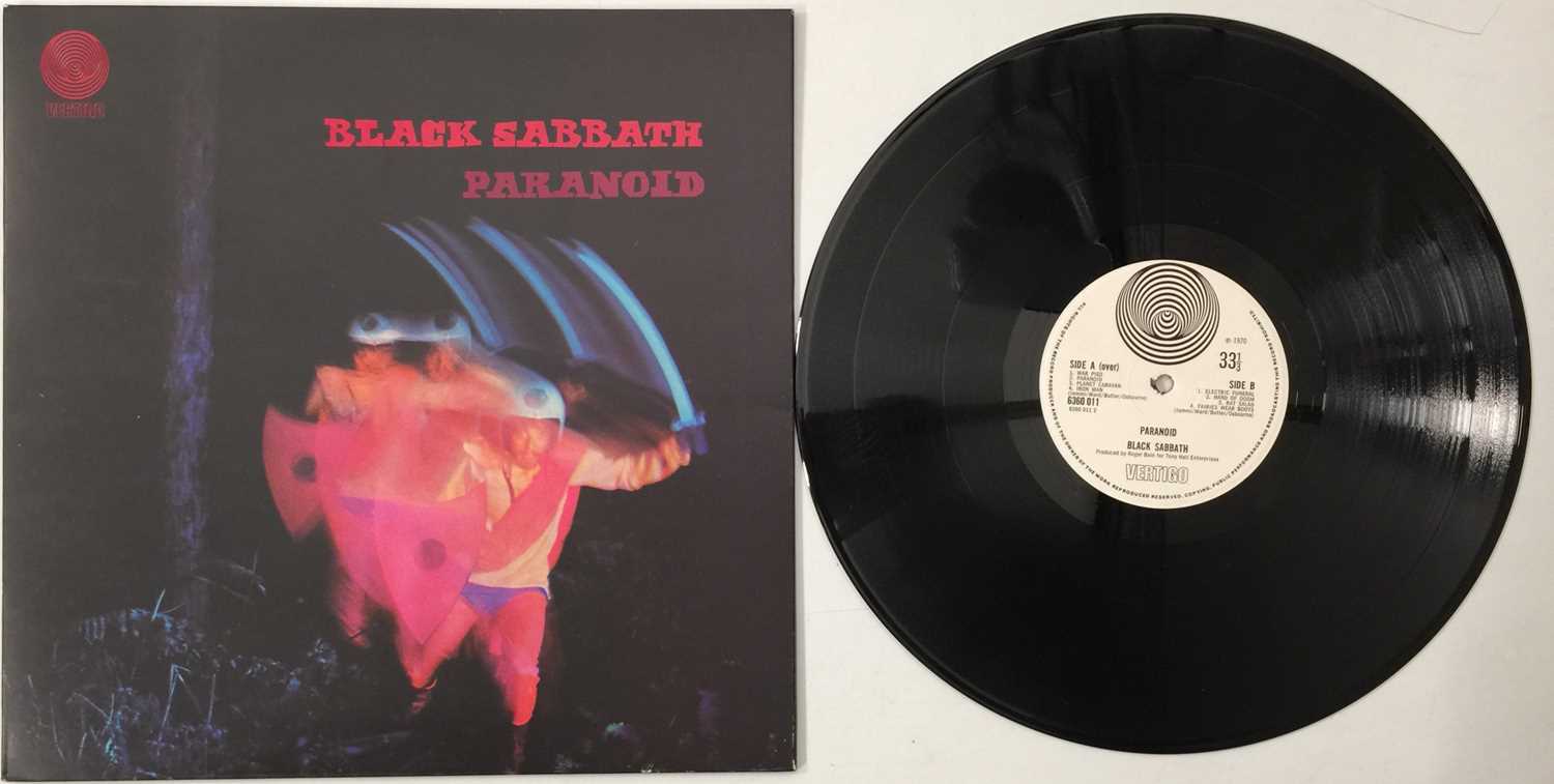 BLACK SABBATH☆Paranoid UK Vertigo オリジナル - レコード