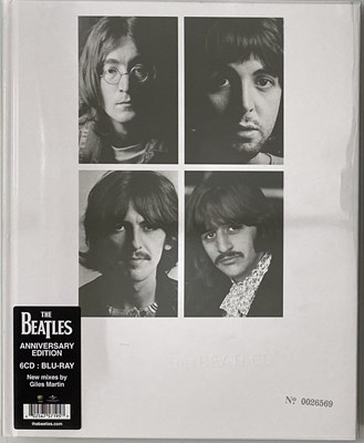 Lot 44 - THE BEATLES - WHITE ALBUM CD/ BLU-RAY BOX SET (NUMBERED ANNIVERSARY EDITION DELUXE - 0602567571957)
