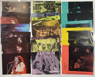 Lot 230 - THE BEATLES - GEORGE HARRISON FILM RELATED LOBBY CARDS.