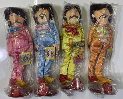 Lot 234 - THE BEATLES - SET OF FOUR SGT. PEPPER'S APPLAUSE DOLLS.