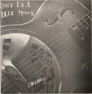 Lot 4 - GERRY GROOM feat MICK TAYLOR & FRIENDS - ONCE IN A BLUE MOON LP (LIMITED BLUE VINYL - SIGNED - SHLP-00Y002)