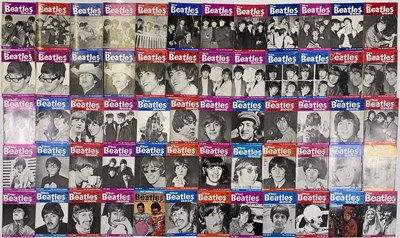 Lot 240 - THE BEATLES - MONTHLY BOOKS 1970S REPRINTS.