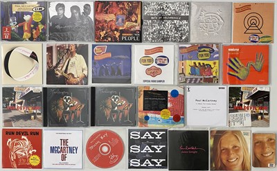 Lot 56 - PAUL MCCARTNEY AND RELATED - CD COLLECTION (INC PROMOS/ JAPANESE/ CASSETTES)