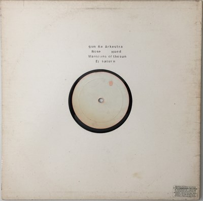 Lot 9 - THE SUN RA ARKESTRA - ROSE HUED MANSIONS OF THE SUN LP (GROUP RELEASED - HAND-DRAWN SLEEVE - EL SATURN RECORDS - 91780)