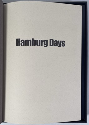 Lot 399 - THE BEATLES - HAMBURG DAYS LIMITED EDITION GENESIS BOOK, SIGNED BY KIRCHHERR AND VOORMANN - PRISTINE CONDITION.