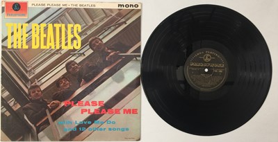 Lot 74 - THE BEATLES - PLEASE PLEASE ME LP (PMC 1202 - BLACK & GOLD 1ST PRESS RECORD)