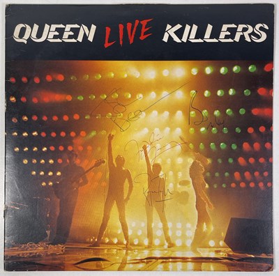 Lot 417 - QUEEN - FULLY SIGNED LIVE KILLER LP.