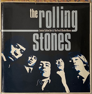 Lot 665 - THE ROLLING STONES - THE FIRST 8 STUDIO ALBUMS (DECCA - ROLL 1)