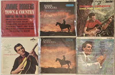 Lot 1186 - Jimmie Rodgers - LP Collection