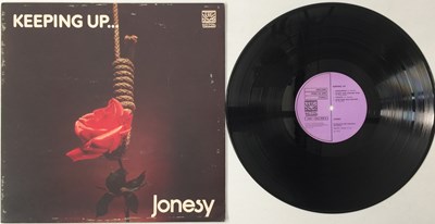 Lot 175 - JONESY - KEEPING UP LP (ORIGINAL UK PRESSING - DAWN DNLS 3048)