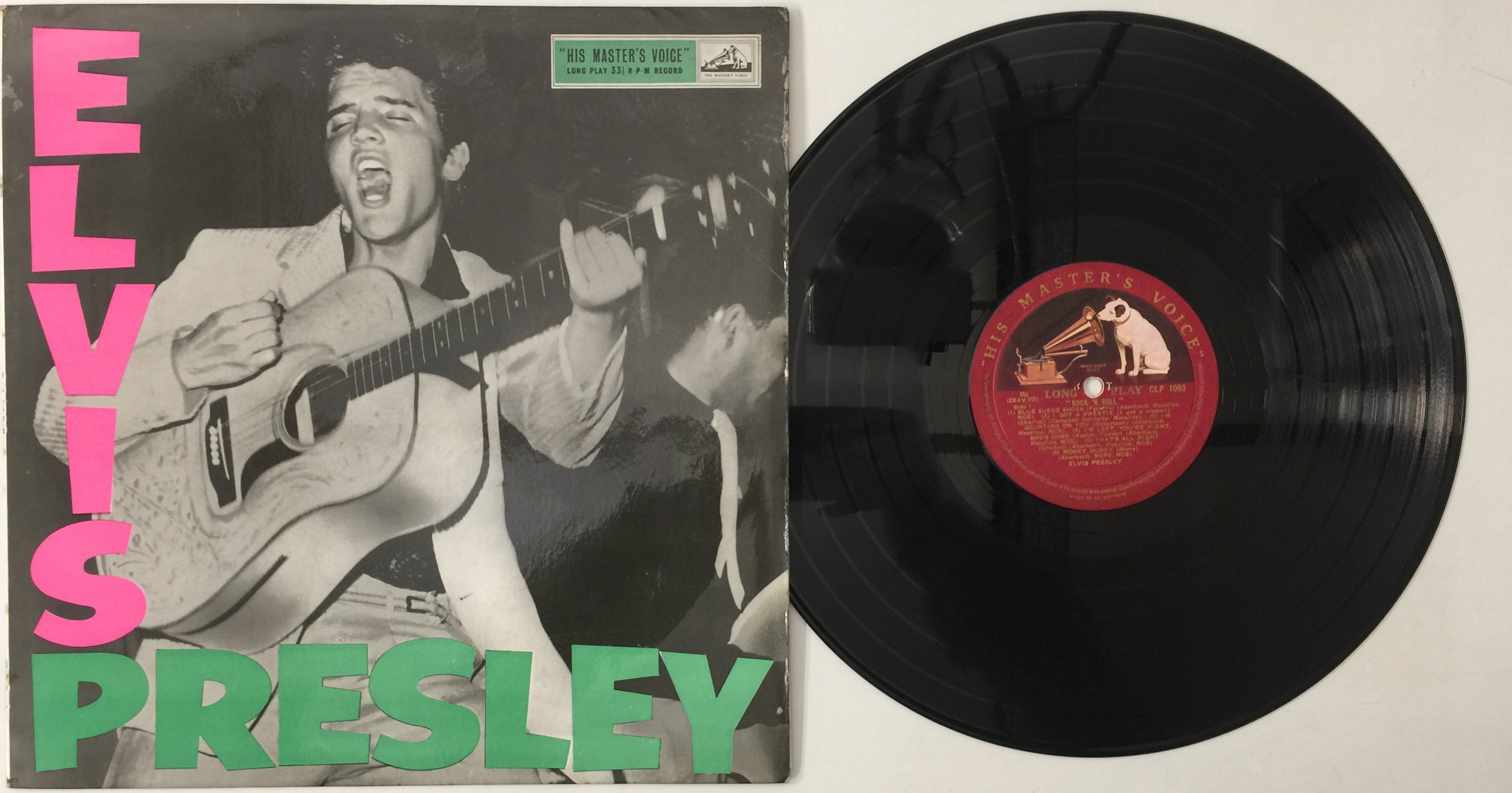 Elvis Presley Rock 'N' Roll No.2 UK英盤 LP Elvis Presley – Rock 'N' Roll No. 2 – Vinyl (LP, Album + 2