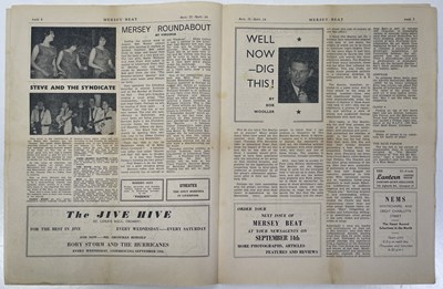 Lot 269 - ORIGINAL MERSEY BEAT NEWSPAPER - VOL 1 NUMBER 5 - RINGO COVER/EPSTEIN COLUMN.