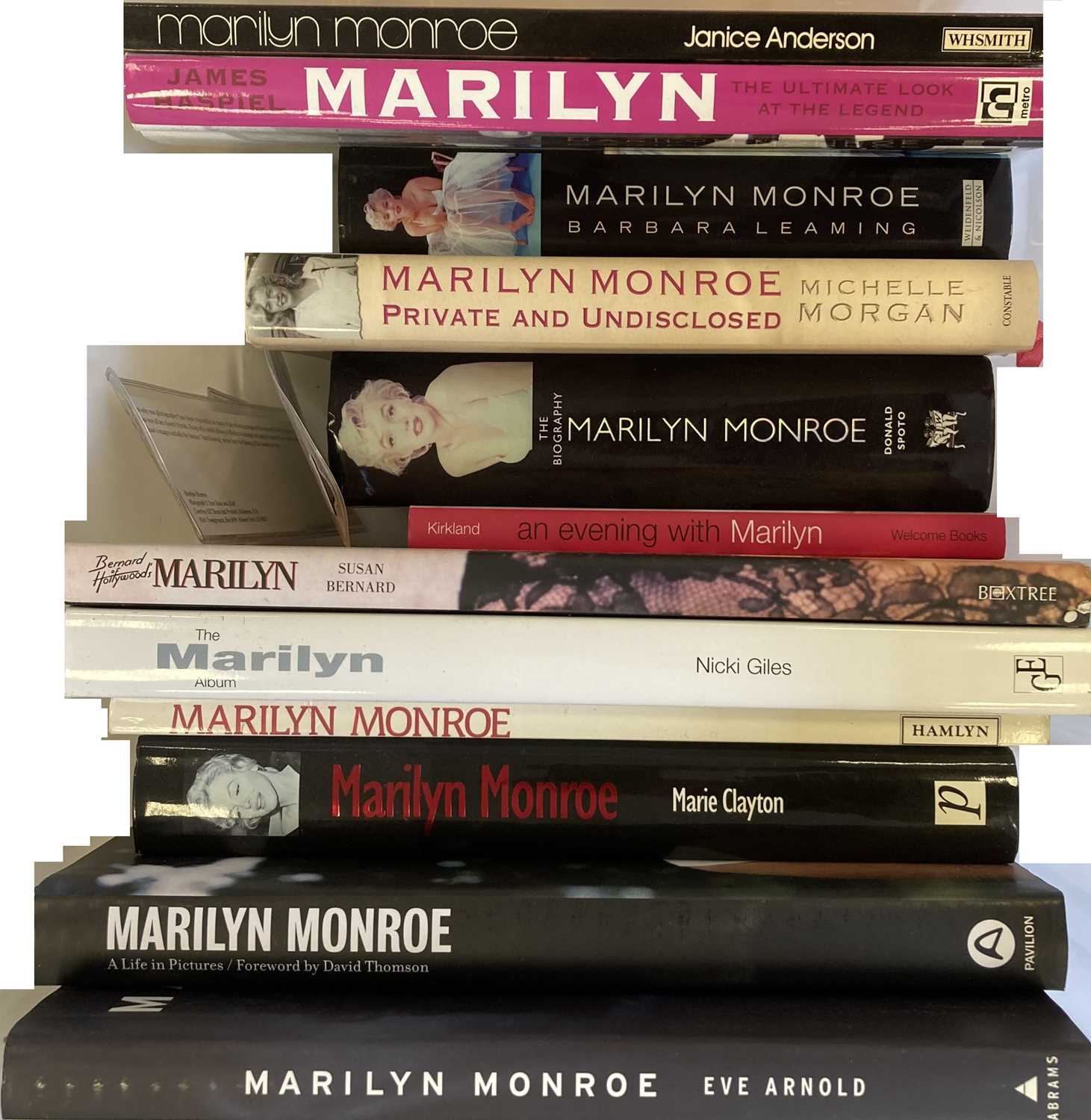 Lot 5 - MARILYN MONROE BOOKS