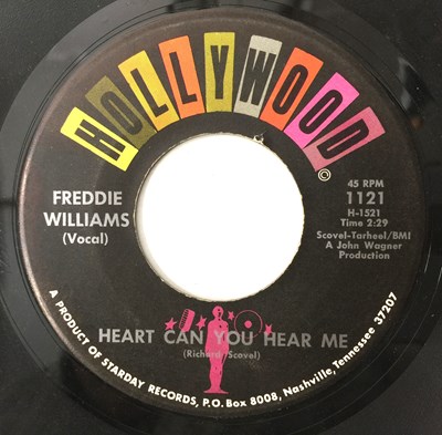 Lot 43 - FREDDIE WILLIAMS - I'VE GOT TO LIVE WHILE I CAN/ HEART CAN YOU HEAR ME 7" (US STOCK ISSUE - HOLLYWOOD - 1121)