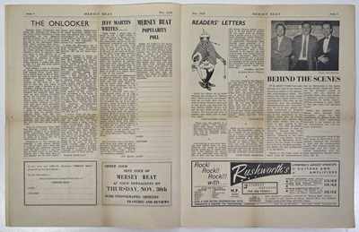 Lot 273 - ORIGINAL MERSEY BEAT NEWSPAPER - VOL 1 NUMBER 10.