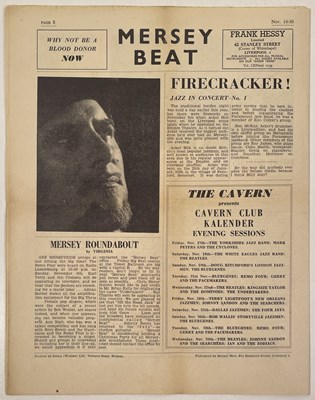 Lot 273 - ORIGINAL MERSEY BEAT NEWSPAPER - VOL 1 NUMBER 10.