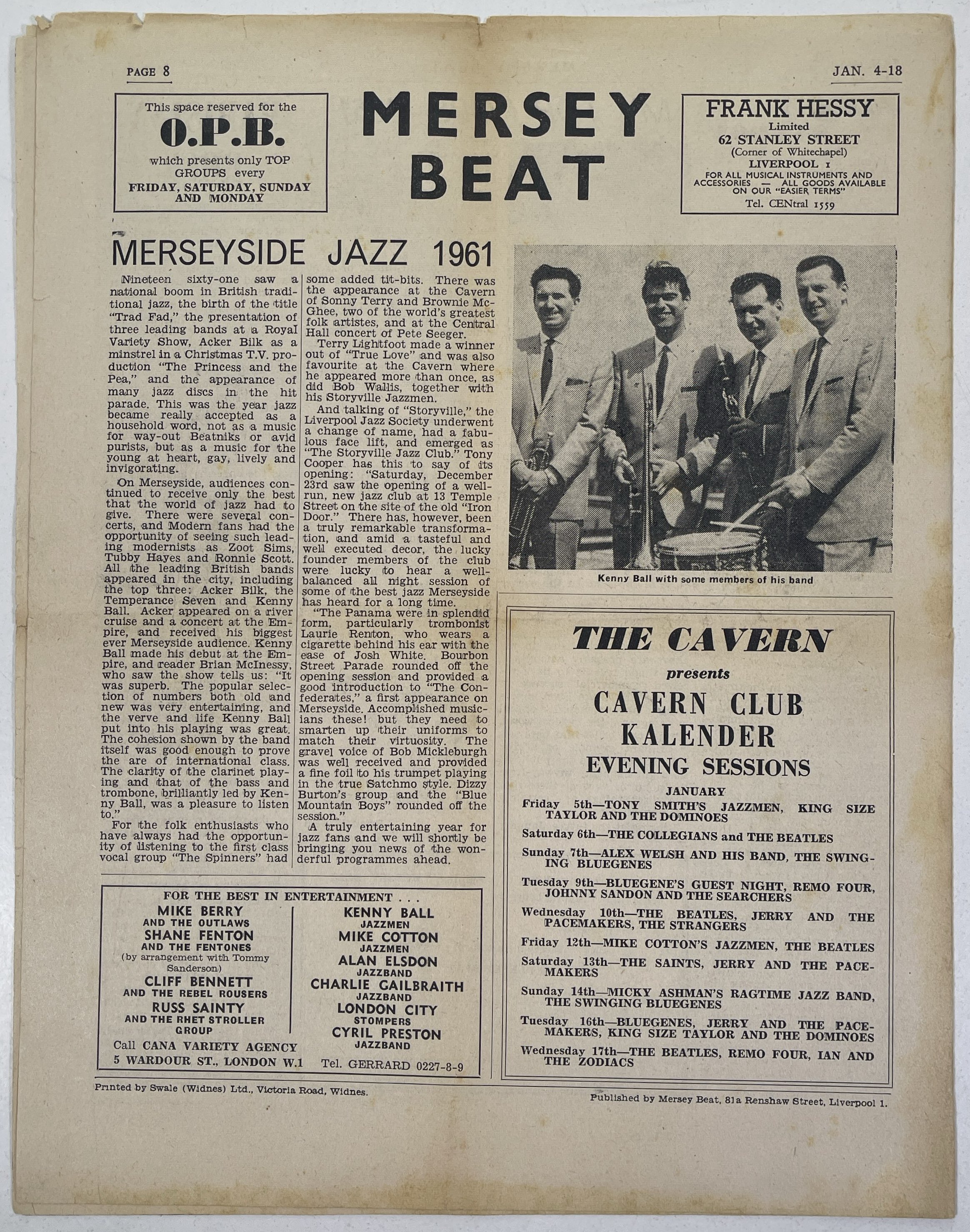Lot 276 - ORIGINAL MERSEY BEAT NEWSPAPER - VOL 1