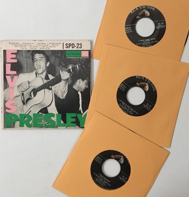 Lot 186 - ELVIS PRESLEY - ELVIS PRESLEY (SPD-23 - 7" EP)