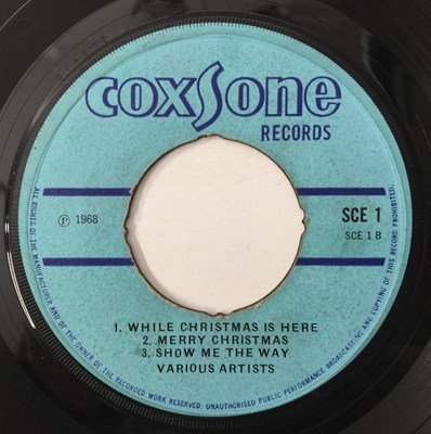 Lot 54 - VARIOUS - CHRISTMAS EP 7" (REGGAE - UK ORIGINAL - COXSONE - SCE 1)