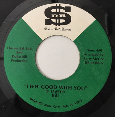 Lot 59 - BILL - SPACE LADY/ I FEEL GOOD WITH YOU 7" (US ORIGINAL - DOLLAR BILL RECORDS - RR-42480)