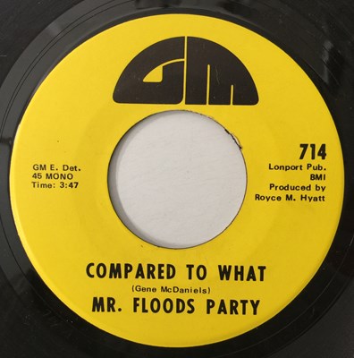 Lot 60 - MR FLOODS PARTY - COMPARED TO WHAT/ UNBREAKABLE TOY 7" (US ORIGINAL - GM - 714)