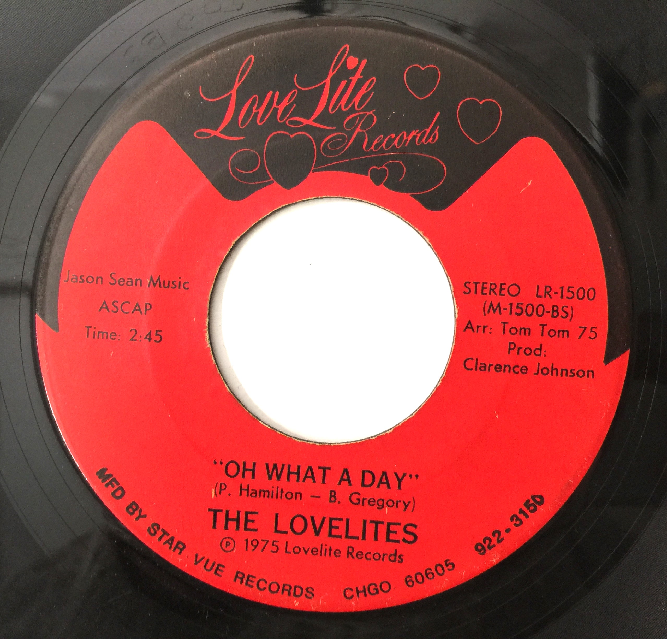 Lot 78 - THE LOVELITES - GET IT OFF MY CONSCIENCE 7