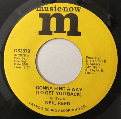 Lot 84 - NEIL REED - NOT AS BEAUTIFUL AS YOU/ GONNA FIND A WAY 7" (US SOUL - MUSIC NOW - DS2879)