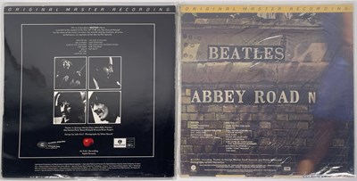 Lot 90 - THE BEATLES - ABBEY ROAD/ LET IT BE MFSL LP PACK