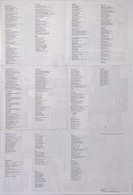 Lot 92 - THE BEATLES - WHITE ALBUM LP (UK NO. 0021405 W/ PICS & POSTER - PMC 7067)