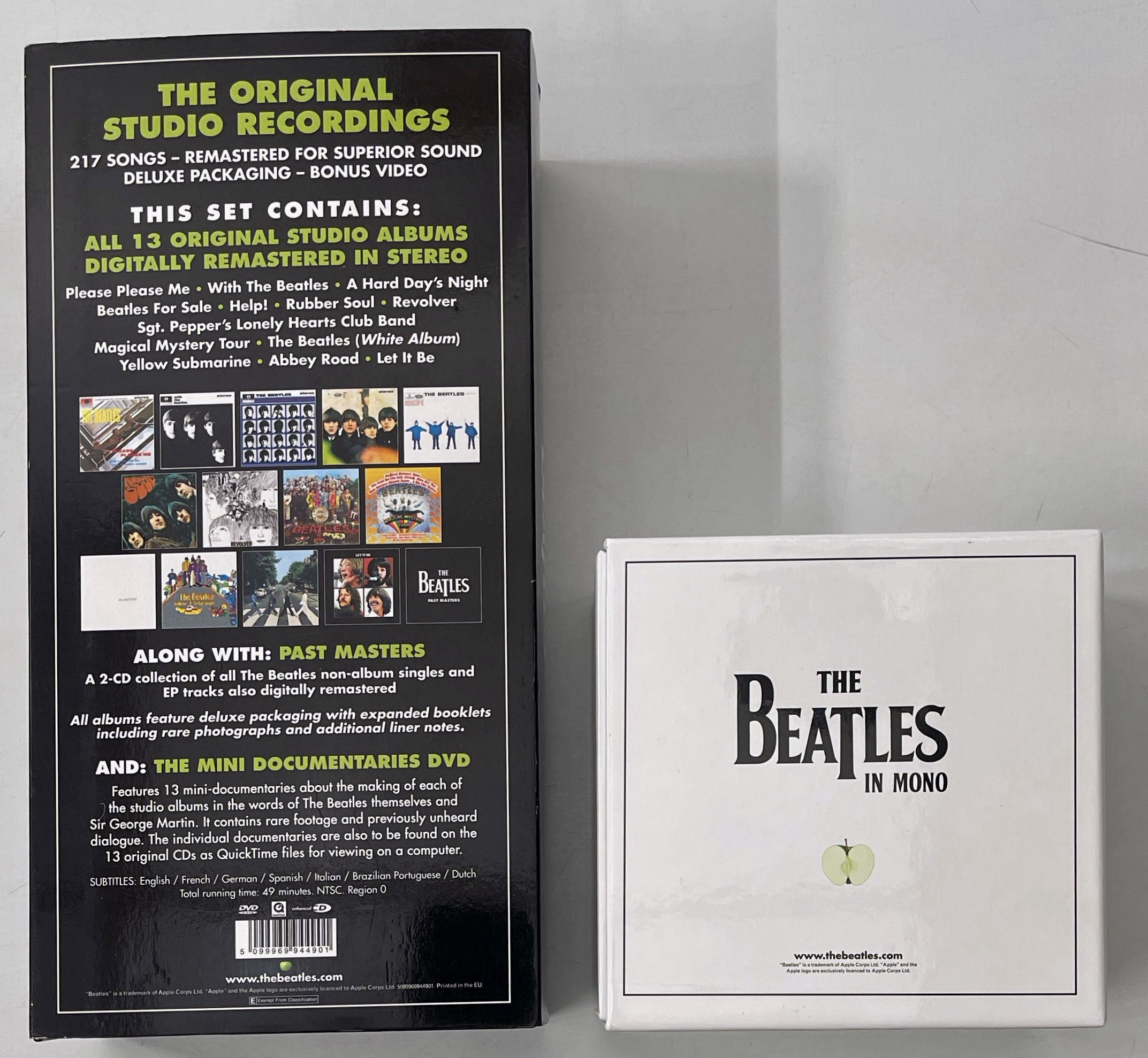 ポップス+ロック(洋楽) 17CD Beatles Beatles (Long Card Box 16cd+dvd) 5099969944901 Apple Europe /01700 APPLE / Capitol 17-Disc Box Set: The Beatles - The Beatles