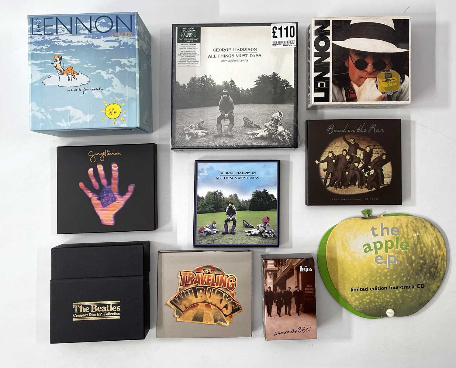 Lot 99 - THE BEATLES AND RELATED SOLO - CD BOX SETS/ CASSETTES