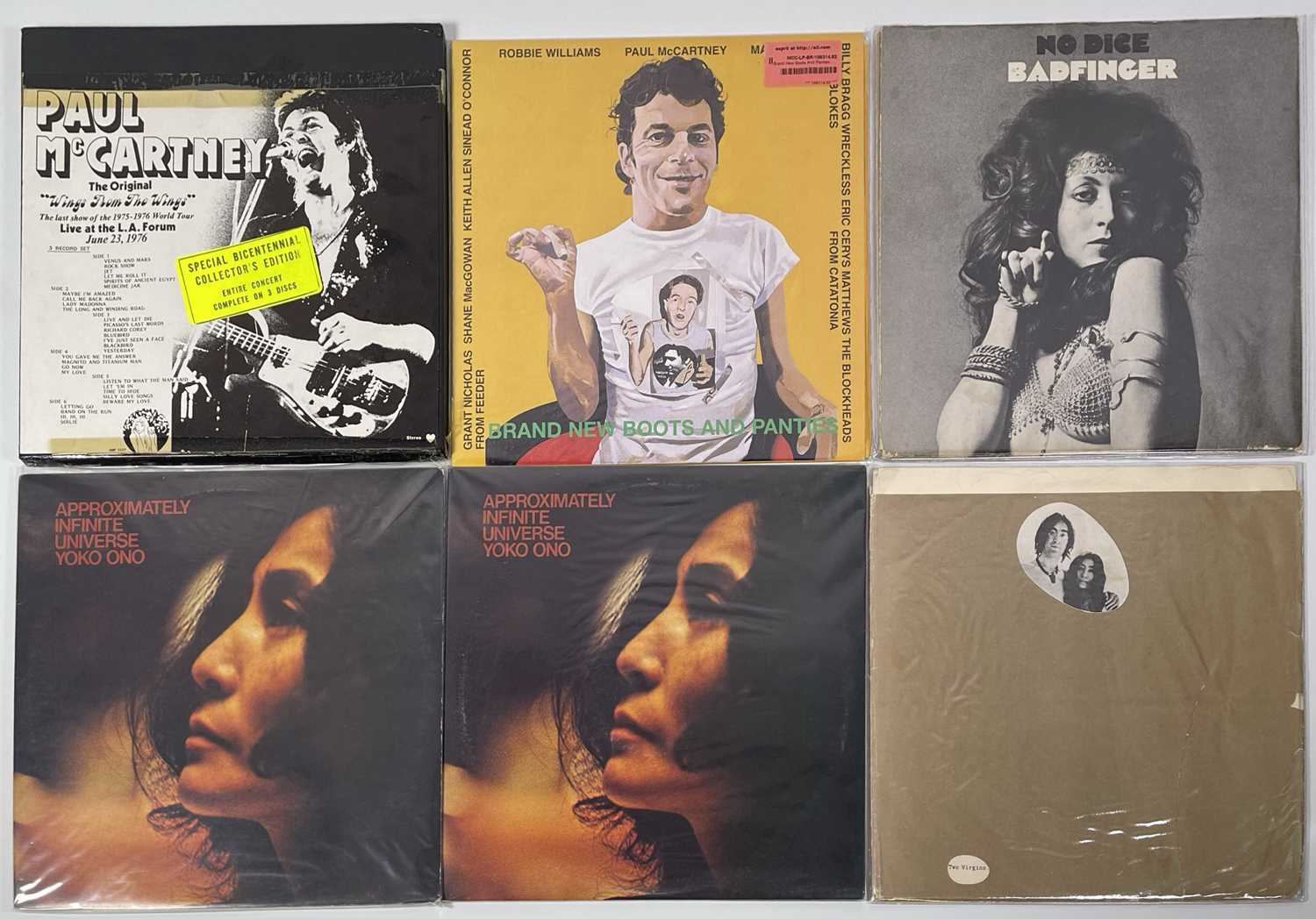 Lot 119 - THE BEATLES - SOLO / RELATED - LPs