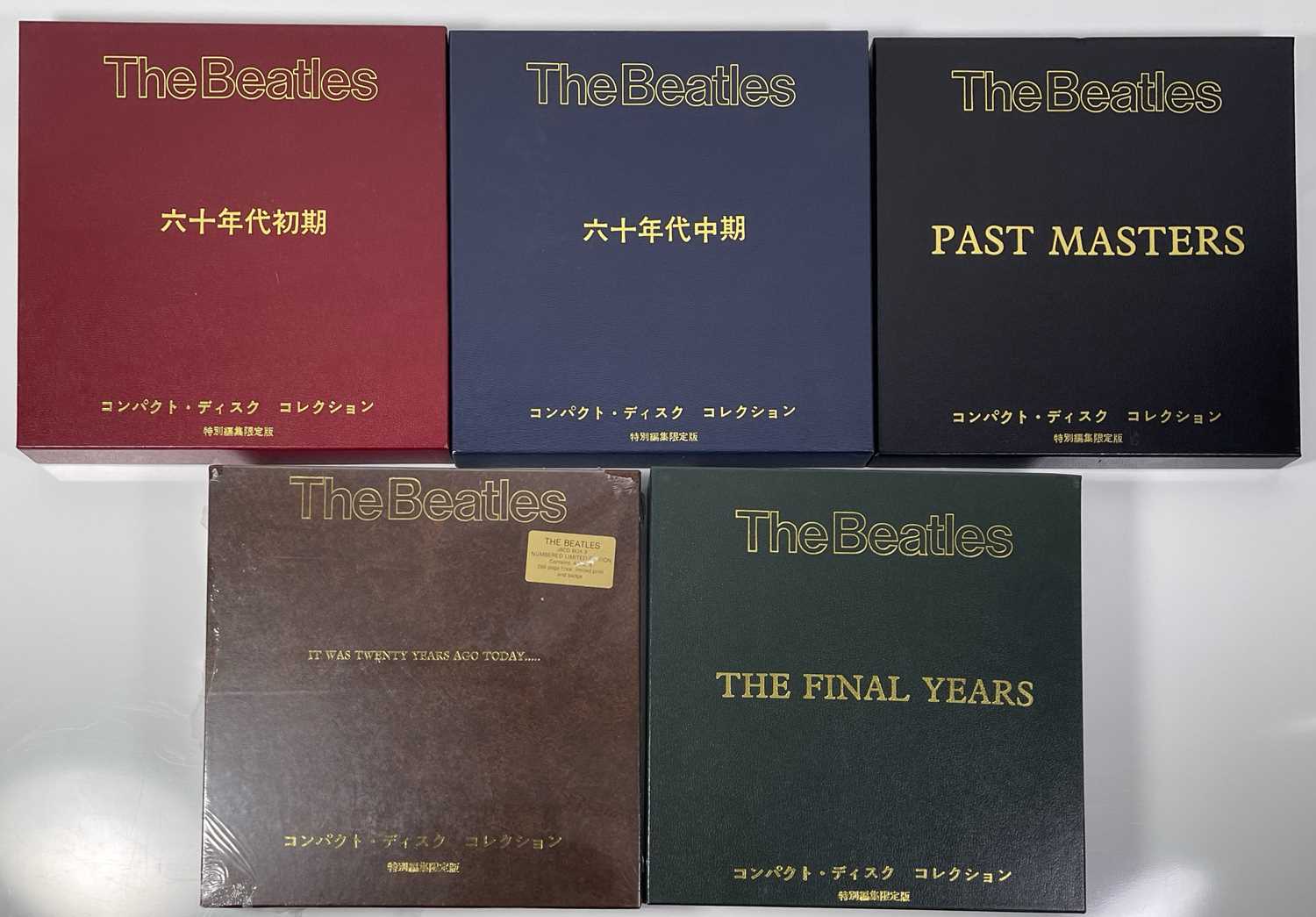 The Beatles CD コレクション アンソロジー・コレクション [12LPボックス][THE BEATLES STORE限定盤