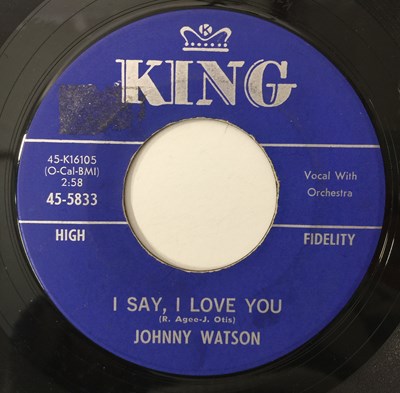 Lot 100 - JOHNNY WATSON - YOU BETTER LOVE ME 7" (KING 45-5833)