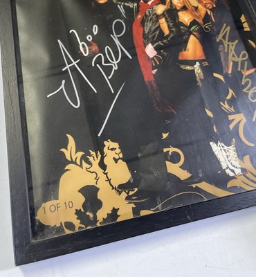 Lot 273 - THE BLACK EYED PEAS - SIGNED POSTER.