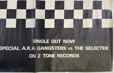 Lot 219 - THE SPECIALS - ORIGINAL GANGSTERS BILLBOARD POSTER 1979.