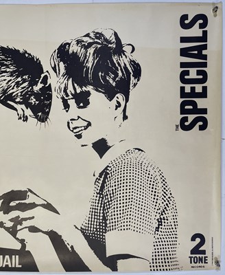 Lot 221 - THE SPECIALS - ORIGINAL 'RAT RACE' PROMO POSTER.