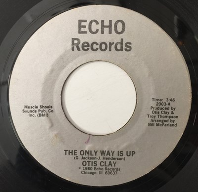 Lot 106 - OTIS CLAY - THE ONLY WAY IS UP 7" (ECHO RECORDS 2003)